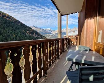 Studio Valfréjus, studio flat, 4 persons - Valfréjus - Balcon