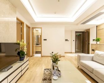 Shengang Executive Apartment - Qian Hai Da Xin Metro Station Branch - Shenzhen - Wohnzimmer