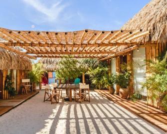 Beach bungalow Aruba - Savaneta - Patio