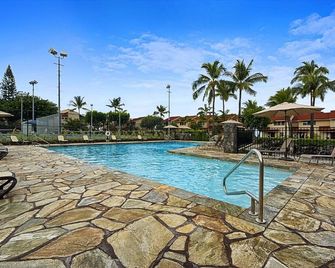 Direct Oceanfront 2BR/2BA Townhouse with Pool and Pickleball & Tennis Courts - Kahaluu-Keauhou - Pool