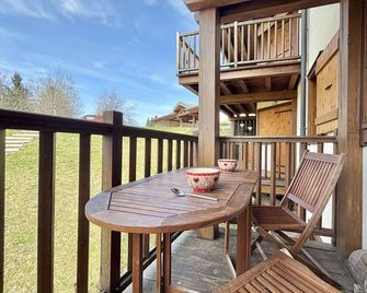 3-room apartment in Crest-Voland, 7 people, parking - Crest-Voland - Balcony