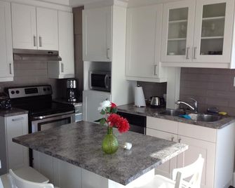 Quiet apartment in Pointe-Claire Village near water - Pointe-Claire - Keuken