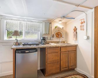 Quigley Bunkhouse - a simple cabin with a million dollar view! - Clinton - Kitchen