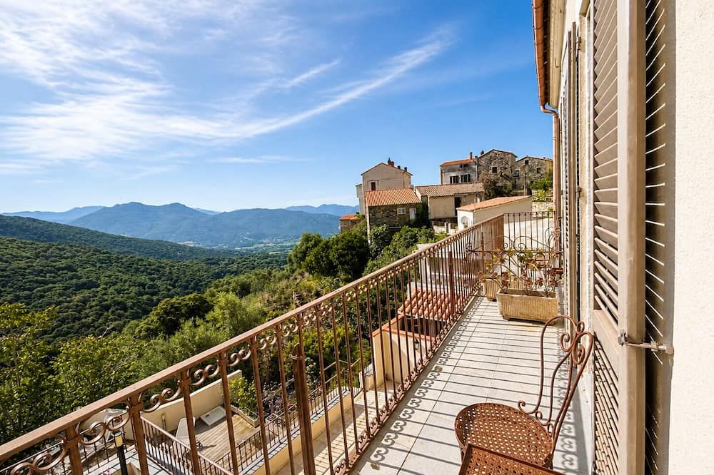 Hotel Villa Les Orangers - Olmeto - Balkon