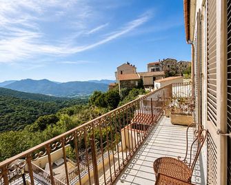 Hotel Villa Les Orangers - Olmeto - Balkon