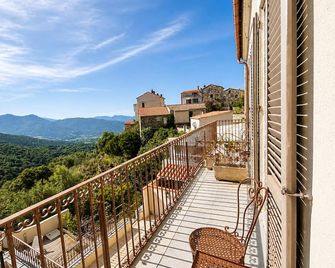 Hotel Villa Les Orangers - Olmeto - Balkon