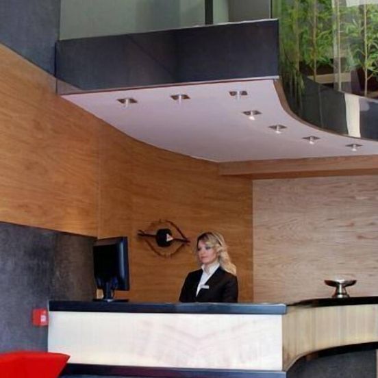 Front desk view of Met Boutique Hotel