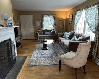 Now available for short term rentals during the off season. - Niantic - Living room