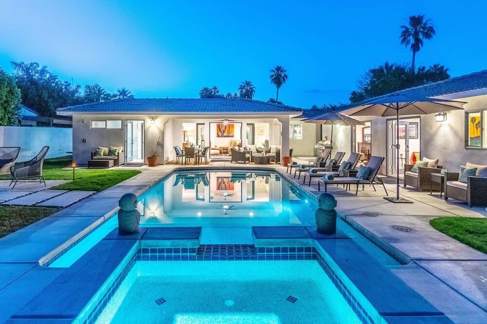 Casa Zen by Acme House Company - بالم سبرينغس - حوض السباحة