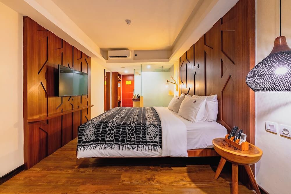 MaxOne Hotels at Ubud - אובוד - חדר שינה