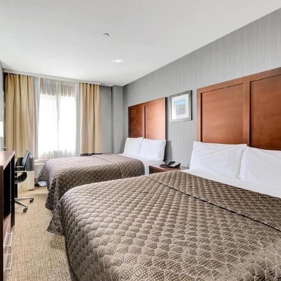 Bedroom view of Hotel Pergola Jfk Airport