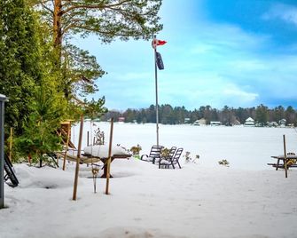 Casa Del Capo Luxury Lakefront Retreat with Infrared Sauna, Dock, EV - Washago - Beach