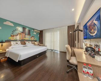 Jinjiang Inn Select Nanning Exihibition Center The Mixc Metro Station - Nanning - Schlafzimmer