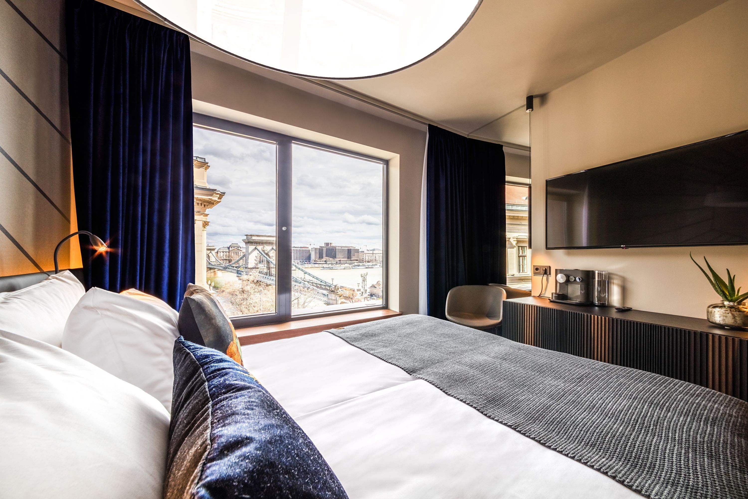 Bedroom view of Hotel Clark Budapest - Adults Only