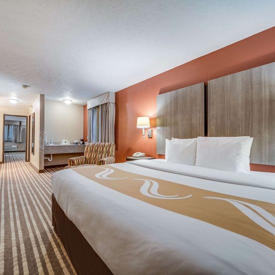 Bedroom view of Quality Inn