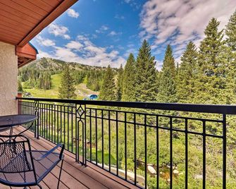 Ski-In/Ski-Out Solitude Condo w/ Rooftop Hot Tub! - Salt Lake City - Balcony