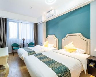 Sweeting Apartment (Qingdao Hangzhou Road) - 칭다오 - 침실