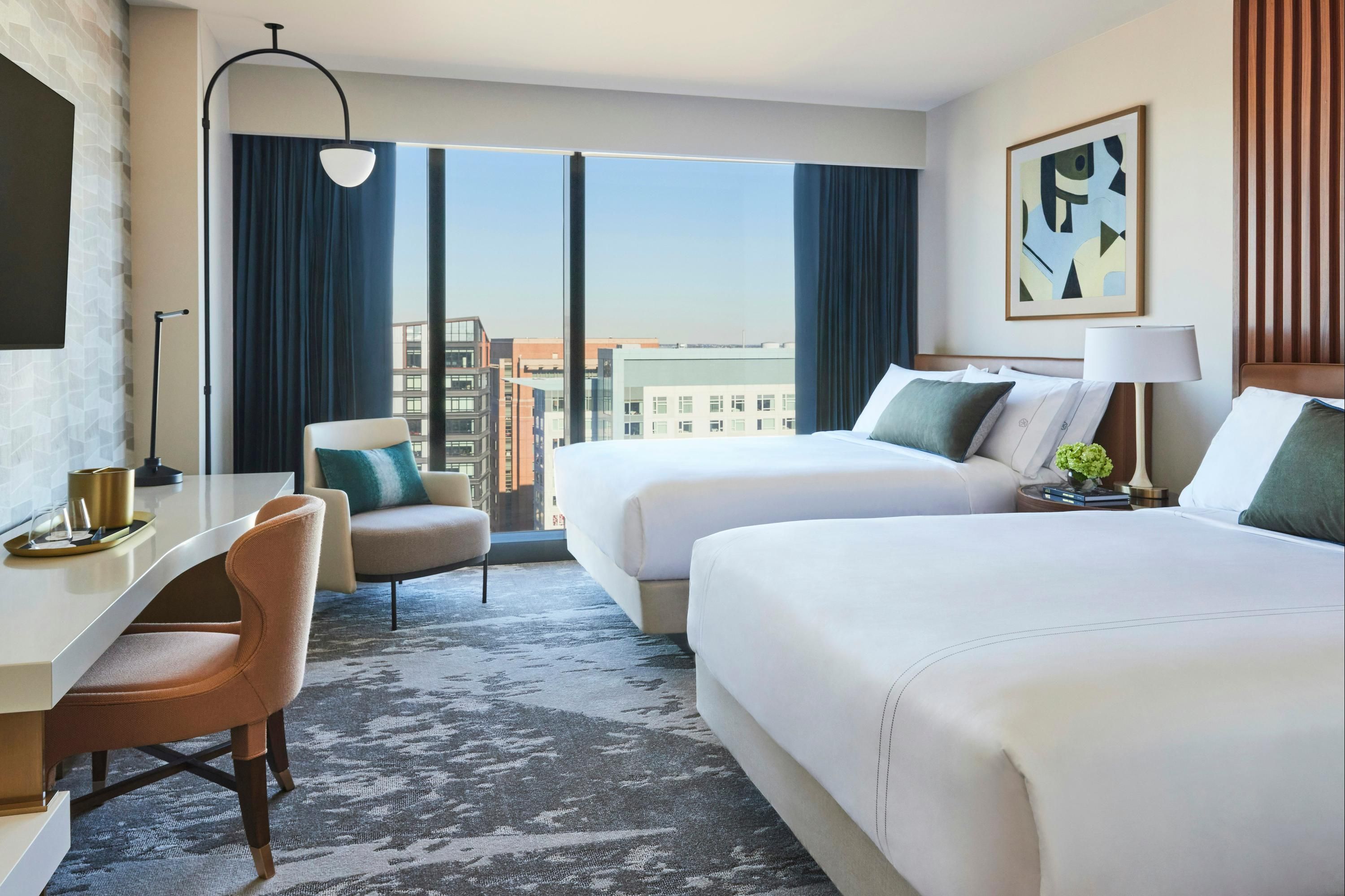 أومني بوسطن هوتل آت ذا سيبورت - بوسطن - غرفة نوم