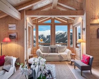 Chalet Courchevel 1550, 5 bedrooms, 12 persons - Courchevel - Living room