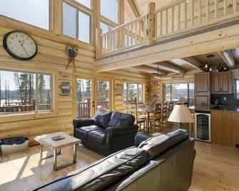 Top Of The Mountain Log Home With Breathtaking Views Near Winter Park, Granby - Tabernash - Sala de estar