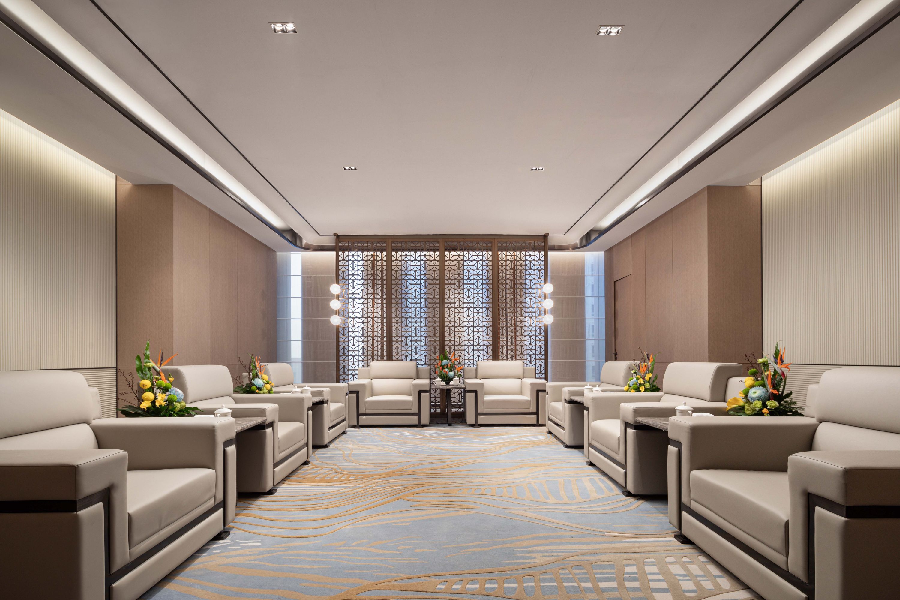 Crowne Plaza Jinan Runhua By IHG - ז'ינאן - טרקלין