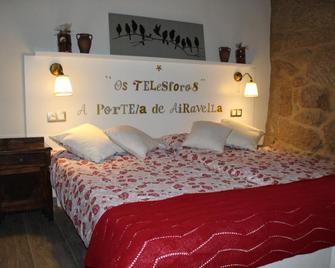 Apartamento Rural Os Telesforos - Allariz - Ložnice