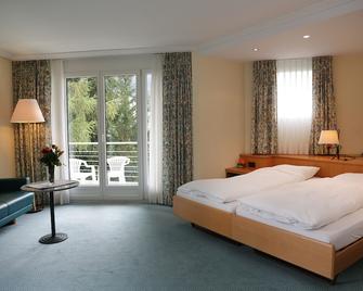 Hotel Derby - Room Only - Davos - Schlafzimmer