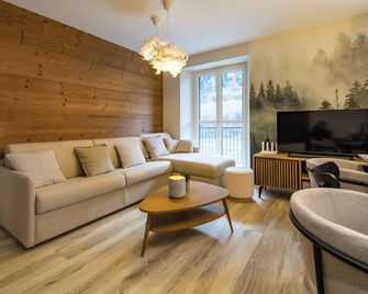 3 Vallées & cycling Cosy 6 to 8 in the Alps - Orelle - Sala de estar