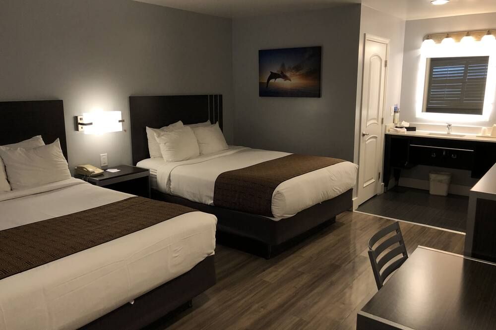 Pacific Inn Monterey - מונטריי - חדר שינה