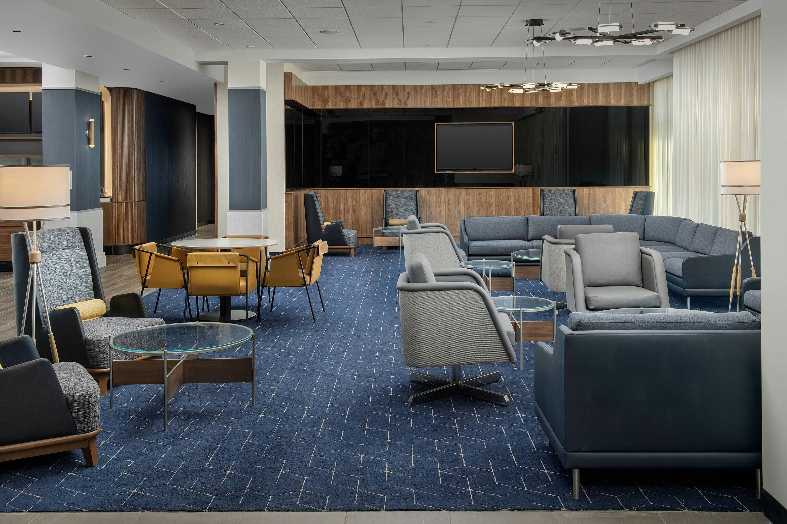 Courtyard by Marriott Indianapolis Plainfield - Plainfield - Area lounge
