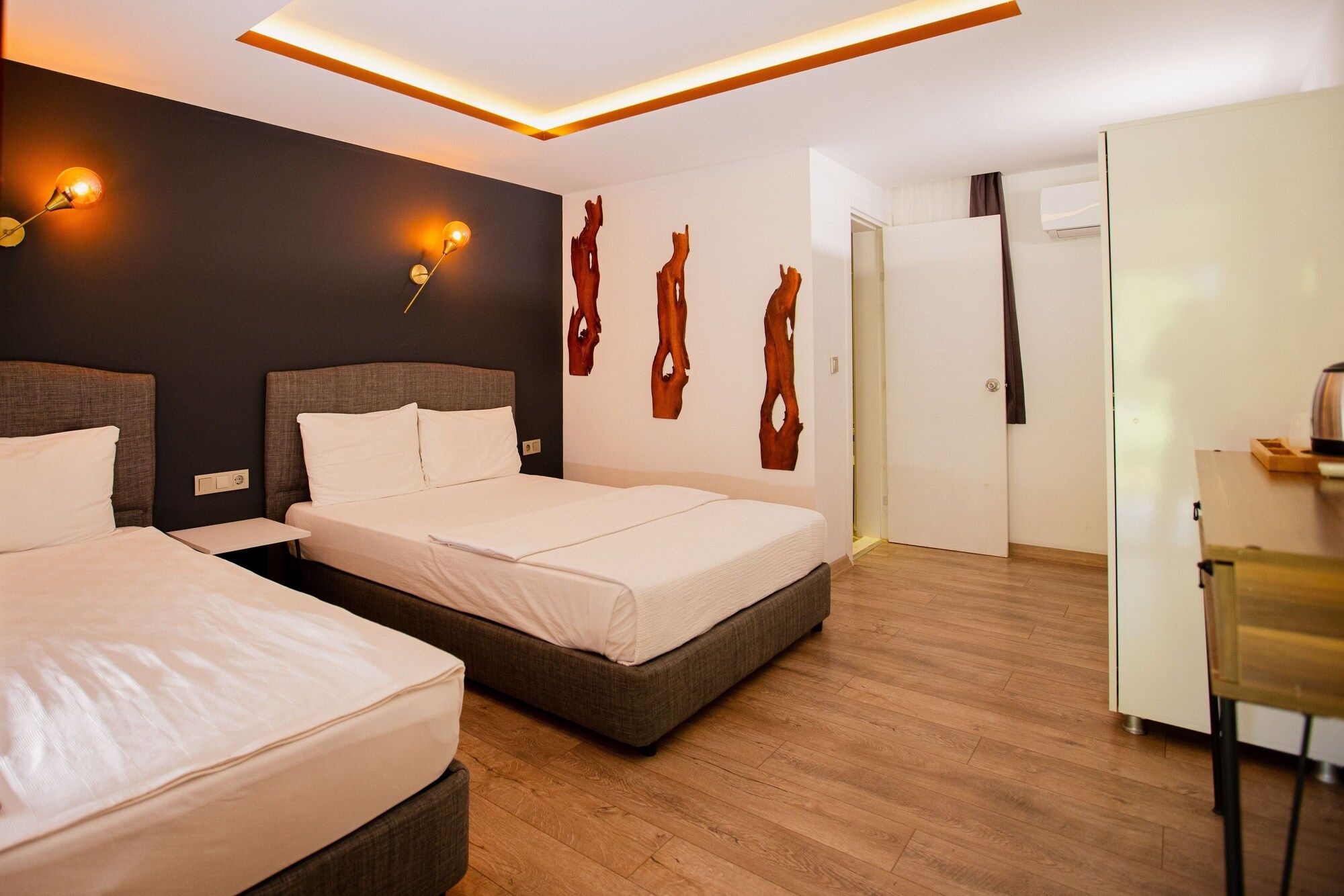 Keyif Pension & Aparts - צ'יראלי - חדר שינה