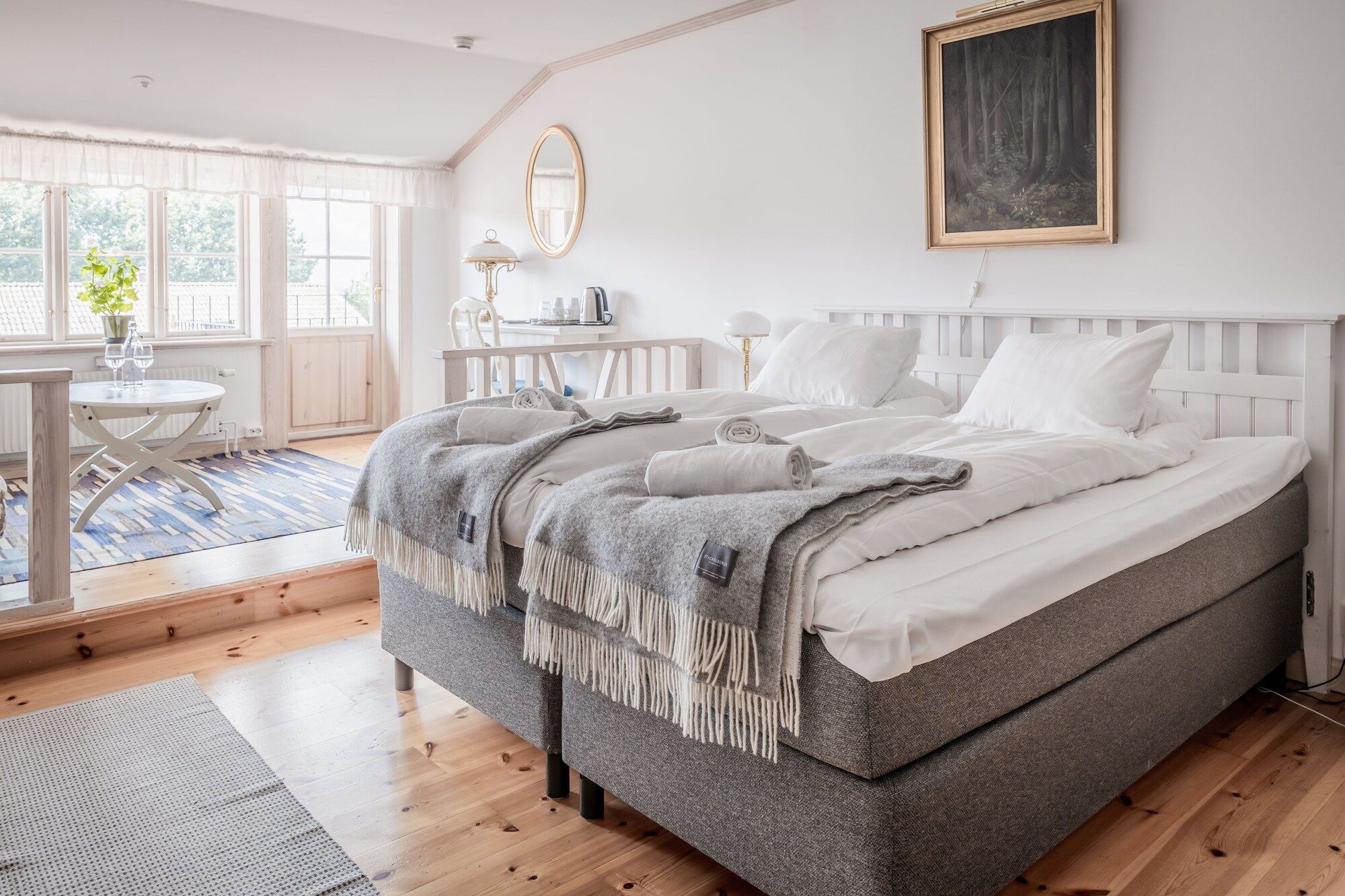 Klockargården Hotell - Tallberg - Schlafzimmer