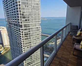 Studio In Miami Brickell Business Distri - Miami - Balcony