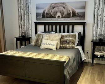 Chalet Lunae -Pool - Spa -Wooded Area - Easy Access to Outdoor Activities - Entrelacs - Makuuhuone