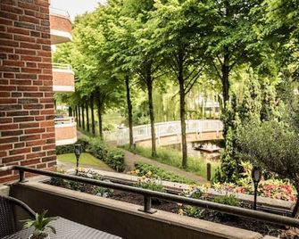 Fair Bed 5 City Single Room With Tv, Wlan, G.Kitchen - Nordhorn - Balcon