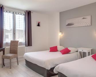 Hotel Le Bourgogne - Dommartin-lès-Cuiseaux - Camera da letto