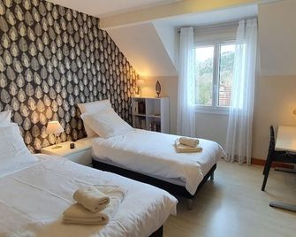 Beautiful Villa on the heights of Salins les Bains - Salins-les-Bains - Schlafzimmer
