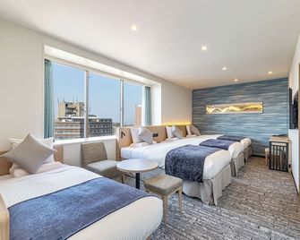 Hotel Mystays Kanazawa Katamachi - קאנאזוואה - חדר שינה