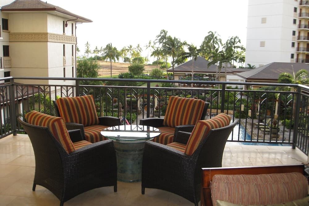 Frontal 5-Stars Oceanview Beach Villas at Ko Olina 2-Bedroom & 2-Full Baths - קאפולאי - מרפסת
