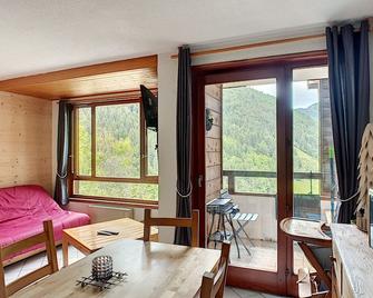 Appartement Avec Acces Piscine Et Wifi - Saint Jean D'aulps Station - 4 Personnes -Cofi S37 - Saint-Jean-d'Aulps - Living room