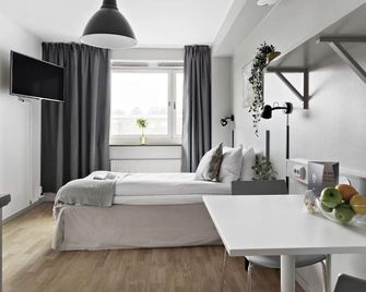 Forenom Aparthotel Stockholm Alvik - Stockholm - Schlafzimmer