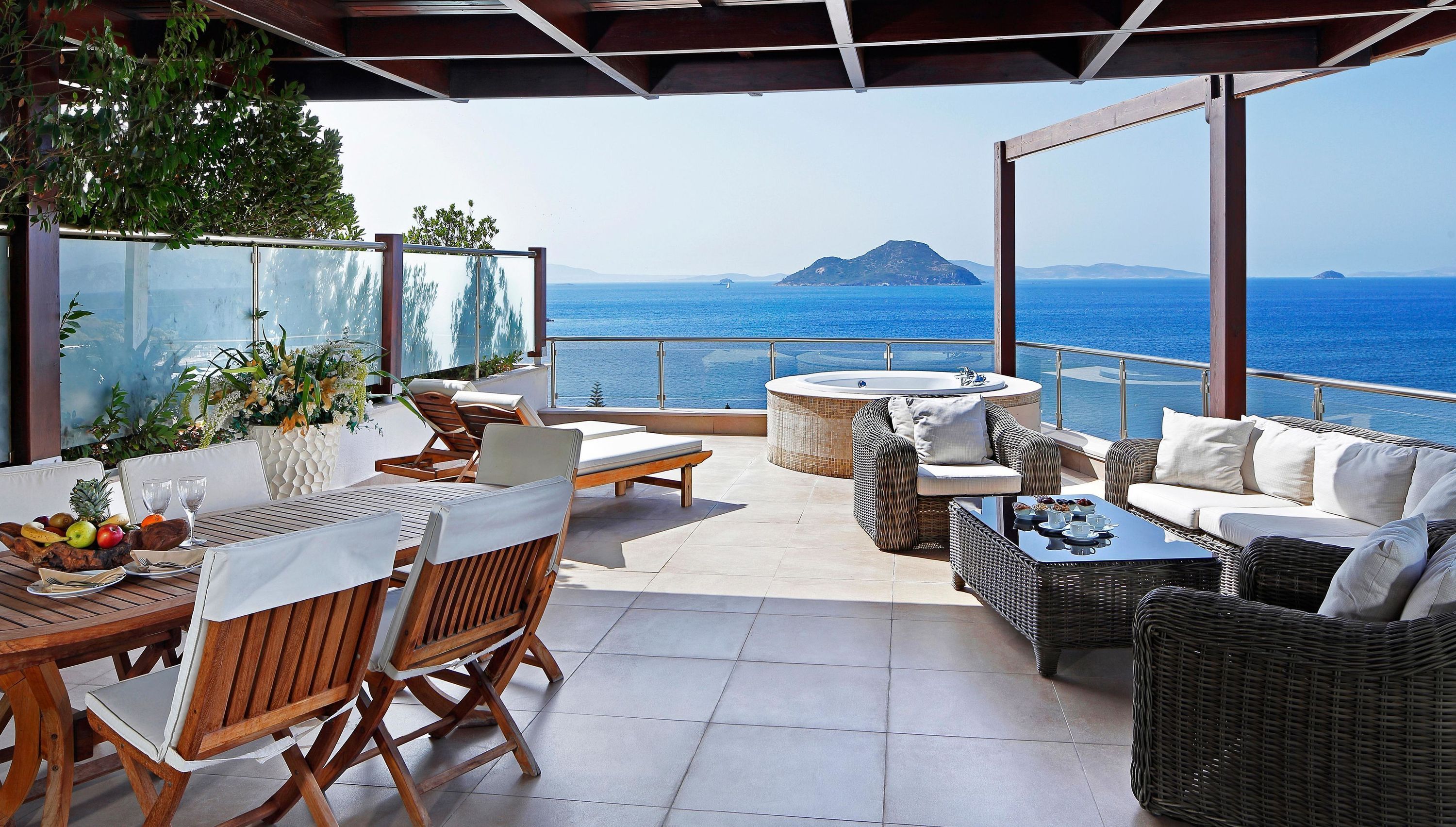 Sianji Well-Being Resort - בודרום - מרפסת