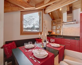 Chalet Alpoase - Zermatt - Salle à manger