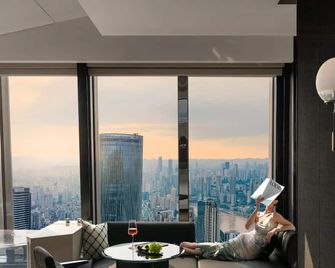 Seya Panoramic Hotel - Chongqing Jiefangbei Flagship - Managed by Seya Group - Chongqing - Vardagsrum