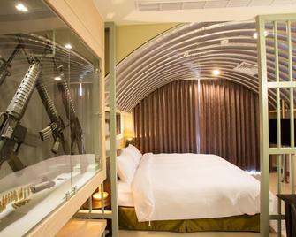 823 توريست هوتل - Jinhu Township - غرفة نوم