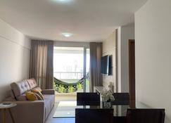 2 Bedroom Apartment in Setor Bueno - Goiânia - Sala de estar