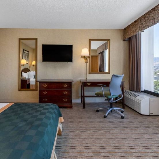 Bedroom view of Ramada by Wyndham Reno Hotel & Casino