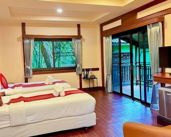 Khao Sok River Lodge Hotel - Khlong Sok - Bedroom