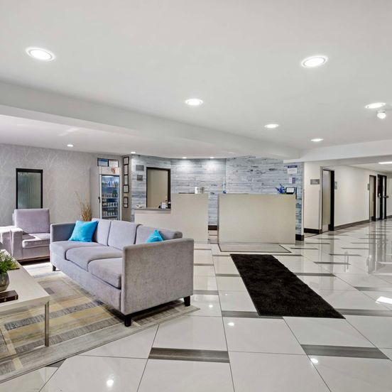 Lobby view of Best Western Morton Inn