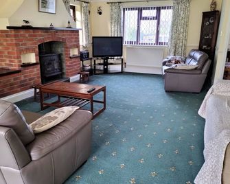 Spacious farmhouse set in countryside with far reaching views on a working farm. - Holsworthy - Sala de estar